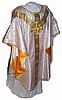 Gothic Vestment Set with Bullion Embroidered Emblem